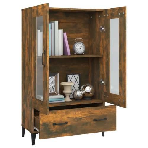 Komoda boja dimljenog hrasta 70 x 31 x 115 cm konstruirano drvo - Dimljeni hrast 1 Cijena