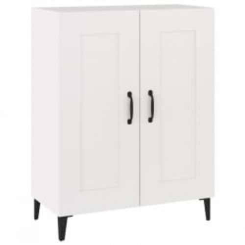 Visoka komoda bijela 69,5x34x180 cm konstruirano drvo - Bijela 1 Cijena