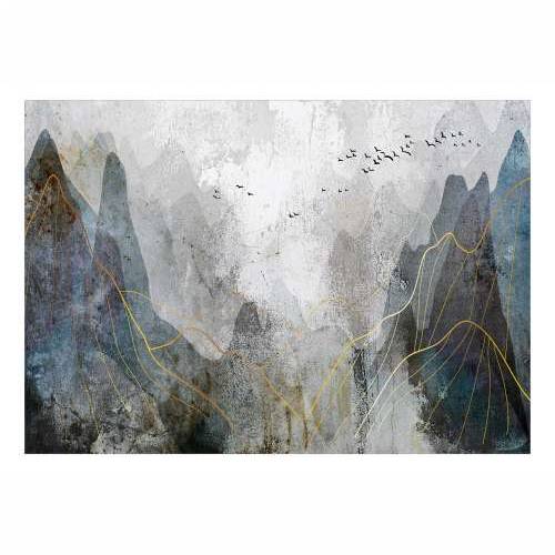 Samoljepljiva foto tapeta - Misty Mountain Pass 392x280 Cijena