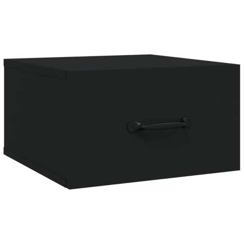 Zidni noćni ormarići 2 kom crni 35 x 35 x 20 cm - Crna 2 Cijena