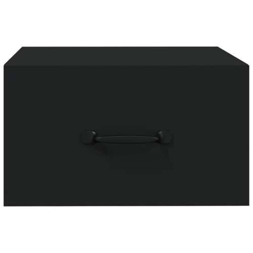 Zidni noćni ormarići 2 kom crni 35 x 35 x 20 cm - Crna 2 Cijena