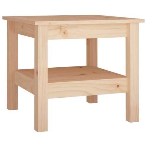 Stolić za kavu 45 x 45 x 40 cm od masivne borovine - Prirodna 45 x 45 x 40 cm 1 Cijena