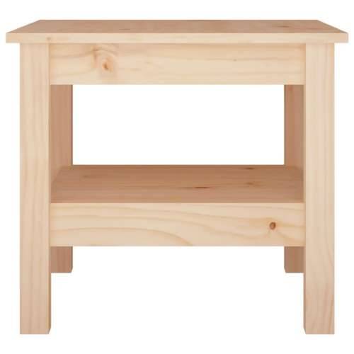 Stolić za kavu 45 x 45 x 40 cm od masivne borovine - Prirodna 45 x 45 x 40 cm 1 Cijena