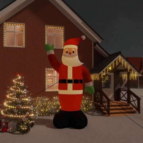 Djed Mraz na napuhavanje s LED svjetlima 475 cm