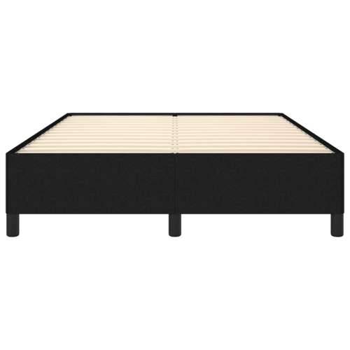 Okvir za krevet bez madraca crni 140x200 cm od tkanine - Crna 140 x 200 cm 35 cm Cijena