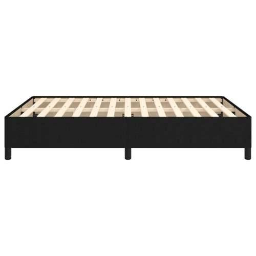 Okvir za krevet bez madraca crni 140x200 cm od tkanine - Crna 140 x 200 cm 35 cm Cijena