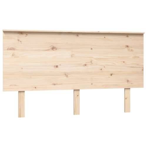 Uzglavlje za krevet 144 x 6 x 82,5 cm od masivne borovine - Prirodna 144 x 82.5 cm 1 Cijena