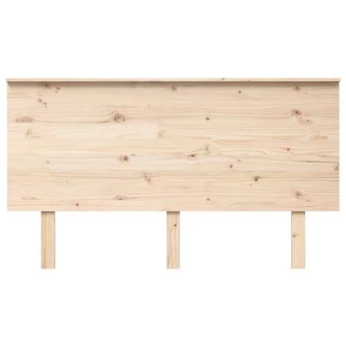 Uzglavlje za krevet 144 x 6 x 82,5 cm od masivne borovine - Prirodna 144 x 82.5 cm 1 Cijena