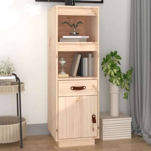 Visoka komoda 34 x 40 x 108,5 cm od masivne borovine - Prirodna 1 Cijena