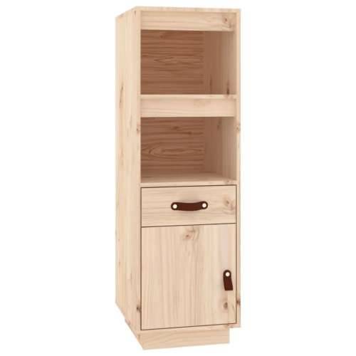 Visoka komoda 34 x 40 x 108,5 cm od masivne borovine - Prirodna 1 Cijena