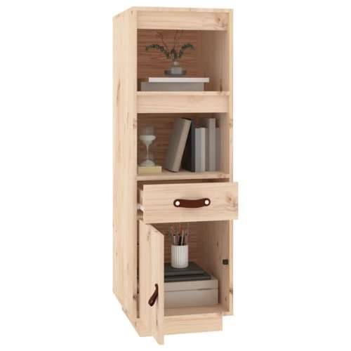 Visoka komoda 34 x 40 x 108,5 cm od masivne borovine - Prirodna 1 Cijena