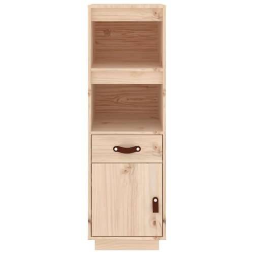 Visoka komoda 34 x 40 x 108,5 cm od masivne borovine - Prirodna 1 Cijena