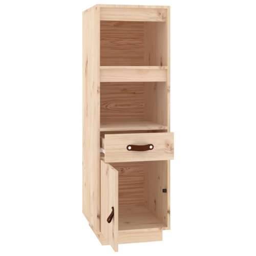 Visoka komoda 34 x 40 x 108,5 cm od masivne borovine - Prirodna 1 Cijena