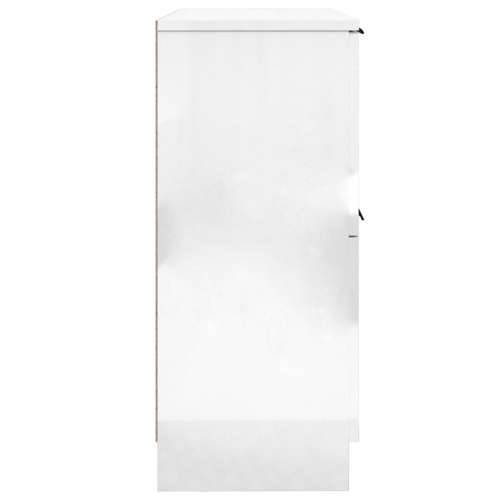 Komode sjajne bijele 2 kom 30x30x70 cm od konstruiranog drva - Visoko sjajno bijela 2 Cijena