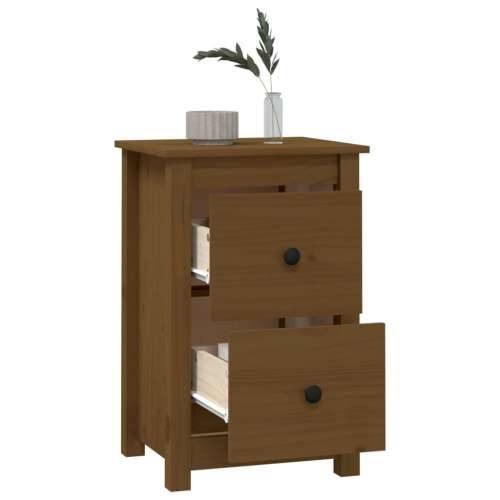 Noćni ormarići 2 kom boja meda 40x35x61,5 cm od borovine - boja meda 2 Cijena