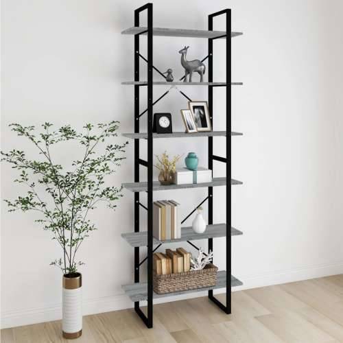 Visoki ormarić siva boja hrasta 80x30x210 cm konstruirano drvo - Sivi hrast sonoma 1 210 cm Konstruirano drvo Cijena