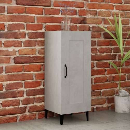 Komoda siva boja betona 34,5x34x90 cm od konstruiranog drva - Beton siva 1 Cijena