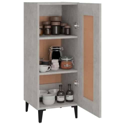 Komoda siva boja betona 34,5x34x90 cm od konstruiranog drva - Beton siva 1 Cijena