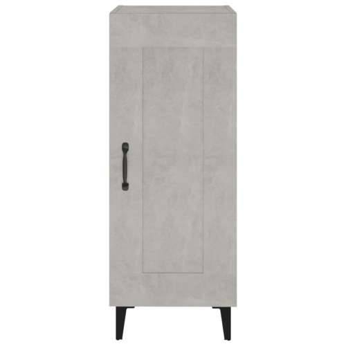 Komoda siva boja betona 34,5x34x90 cm od konstruiranog drva - Beton siva 1 Cijena