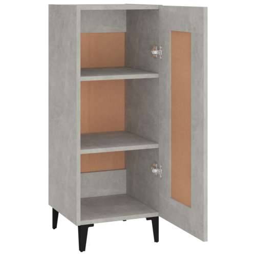 Komoda siva boja betona 34,5x34x90 cm od konstruiranog drva - Beton siva 1 Cijena