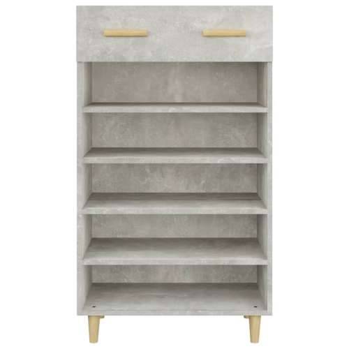 Ormarić za cipele boja betona 60x35x105 cm konstruirano drvo - Beton siva 1 Cijena