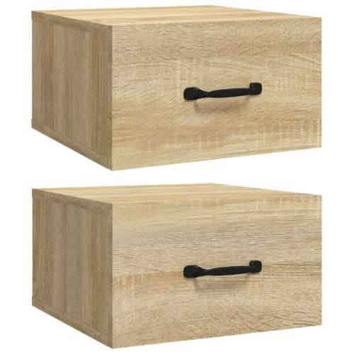 Zidni noćni ormarići 2 kom boja hrasta sonome 35 x 35 x 20 cm   - sonoma hrast 2 Cijena