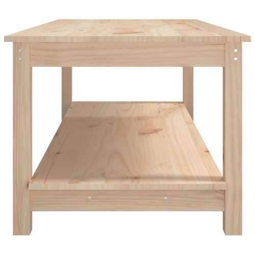 Stolić za kavu 110 x 55 x 45 cm od masivne borovine - Prirodna 110 x 55 x 45 cm 1 Cijena
