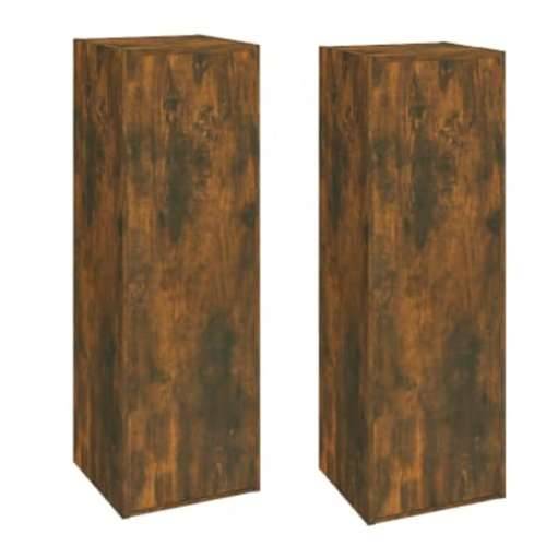 TV ormarići 2 kom boja hrasta 30,5x30x90 cm konstruirano drvo - Dimljeni hrast 2 90 cm Cijena