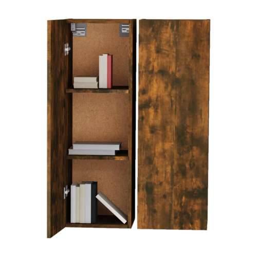 TV ormarići 2 kom boja hrasta 30,5x30x90 cm konstruirano drvo - Dimljeni hrast 2 90 cm Cijena