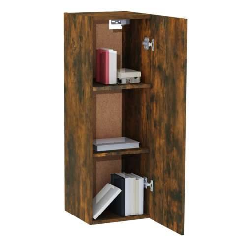 TV ormarići 2 kom boja hrasta 30,5x30x90 cm konstruirano drvo - Dimljeni hrast 2 90 cm Cijena