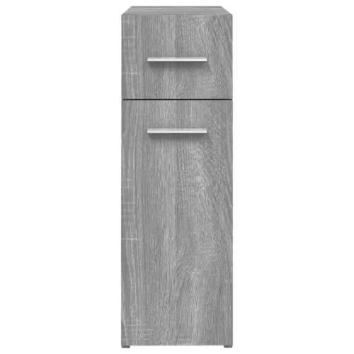 Ormarić za lijekove boja sivog hrasta 20 x 45,5 x 60 cm drveni - Sivi hrast sonoma 1 Cijena