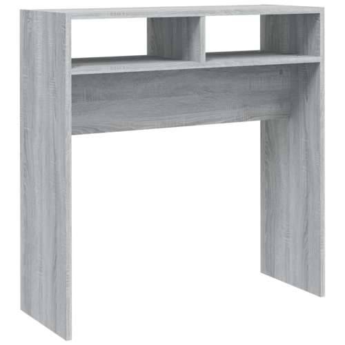Konzolni stol boja hrasta sonome 78x30x80 cm konstruirano drvo - 1 Sivi hrast sonoma 78 cm Cijena