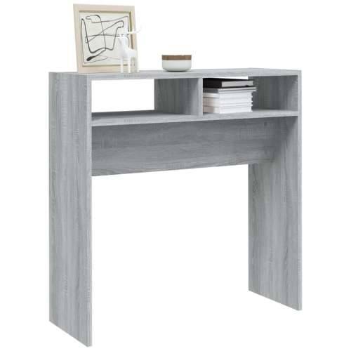 Konzolni stol boja hrasta sonome 78x30x80 cm konstruirano drvo - 1 Sivi hrast sonoma 78 cm Cijena