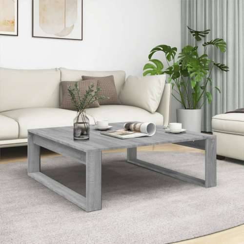 Stolić za kavu boja hrasta 100 x 100 x 35 cm konstruirano drvo - Sivi hrast sonoma 100 x 100 cm 1 Cijena