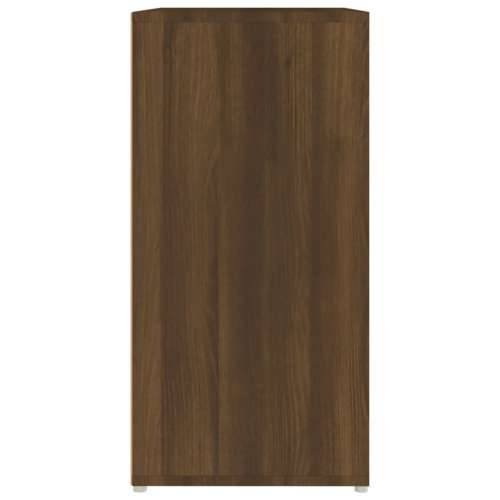 Ormarić za cipele boja hrasta 60 x 35 x 70 cm konstruirano drvo - Smeđi hrast 60 x 35 x 70 cm 1 shoe cabinet with door Cijena