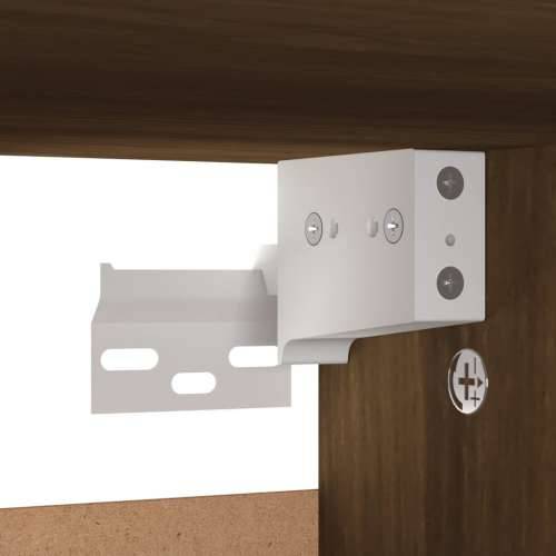 Ormarić za cipele boja hrasta 60 x 35 x 70 cm konstruirano drvo - Smeđi hrast 60 x 35 x 70 cm 1 shoe cabinet with door Cijena