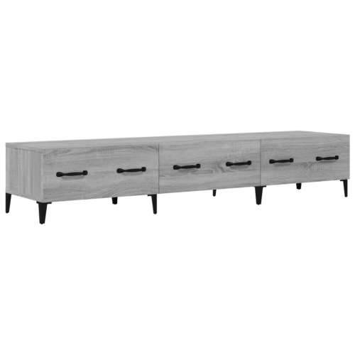 TV ormarić boja hrasta sonome 150x34,5x30 cm konstruirano drvo - Sivi hrast sonoma 1 Cijena