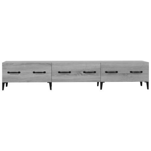 TV ormarić boja hrasta sonome 150x34,5x30 cm konstruirano drvo - Sivi hrast sonoma 1 Cijena