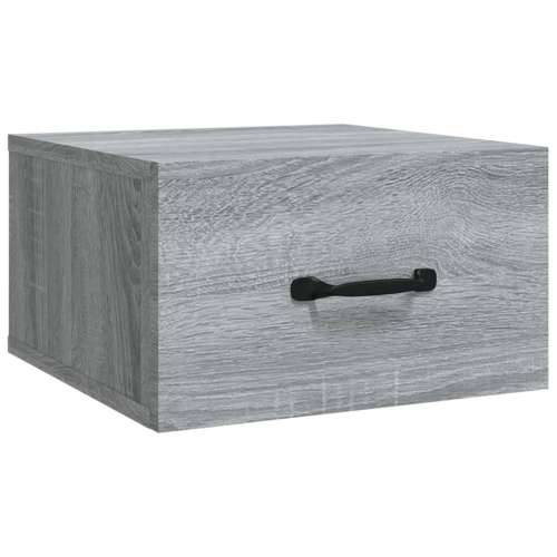 Zidni noćni ormarić boja sivog hrasta sonome 35 x 35 x 20 cm   - Sivi hrast sonoma 1 Cijena