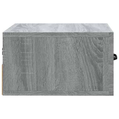 Zidni noćni ormarić boja sivog hrasta sonome 35 x 35 x 20 cm   - Sivi hrast sonoma 1 Cijena