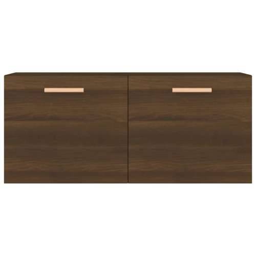 Zidni ormarić smeđa boja hrasta 80x35x36,5 cm konstruirano drvo - Smeđi hrast 1 Cijena