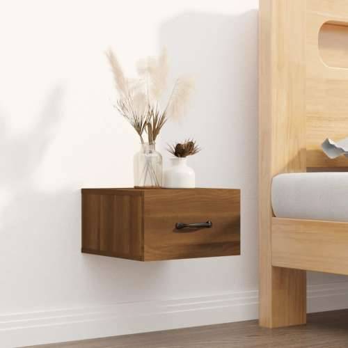 Zidni noćni ormarići 2 kom boja smeđeg hrasta 35 x 35 x 20 cm  - Smeđi hrast 2 Cijena