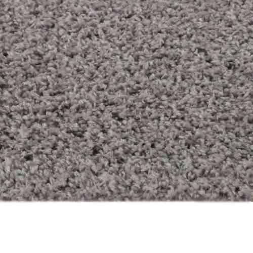 Čupavi tepih s visokim vlaknima sivi 160 x 230 cm Cijena