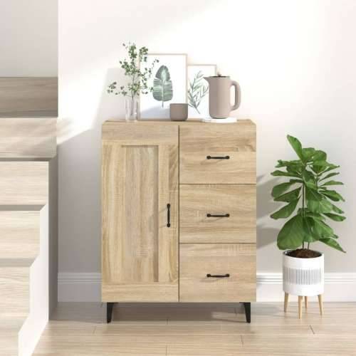 Komoda boja hrasta sonome 69,5x34x90 cm od konstruiranog drva - sonoma hrast 1 Cijena