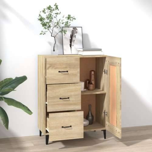 Komoda boja hrasta sonome 69,5x34x90 cm od konstruiranog drva - sonoma hrast 1 Cijena