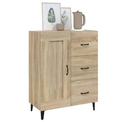 Komoda boja hrasta sonome 69,5x34x90 cm od konstruiranog drva - sonoma hrast 1 Cijena