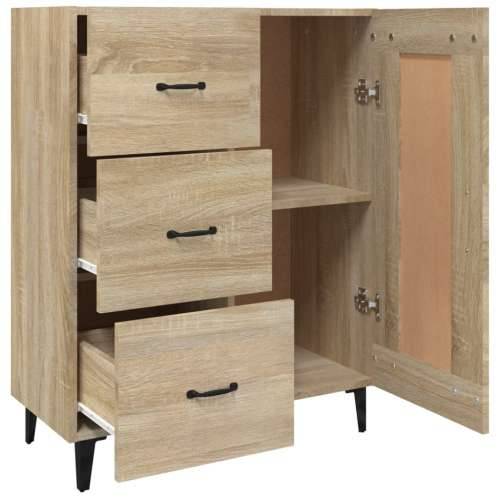Komoda boja hrasta sonome 69,5x34x90 cm od konstruiranog drva - sonoma hrast 1 Cijena