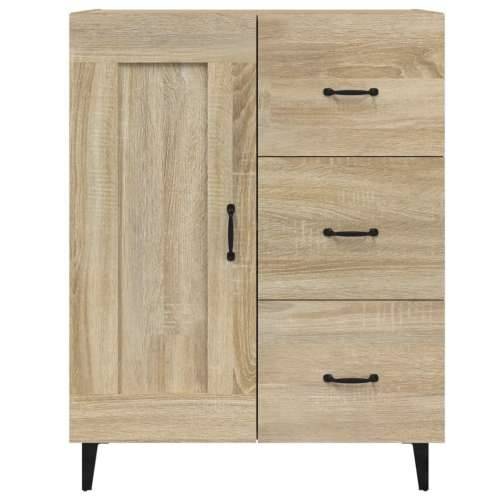 Komoda boja hrasta sonome 69,5x34x90 cm od konstruiranog drva - sonoma hrast 1 Cijena