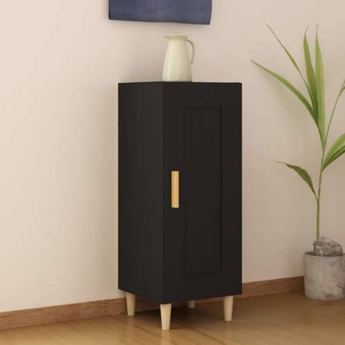Komoda crna 34,5 x 34 x 90 cm od konstruiranog drva - Crna 1 Cijena