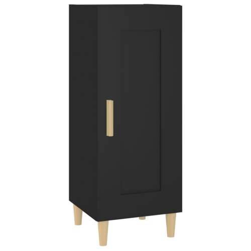 Komoda crna 34,5 x 34 x 90 cm od konstruiranog drva - Crna 1 Cijena